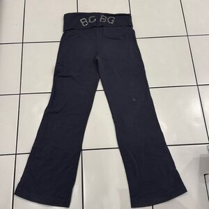 BCBG Max Azria Dark Gray Pants With BCBG Bling on back. M